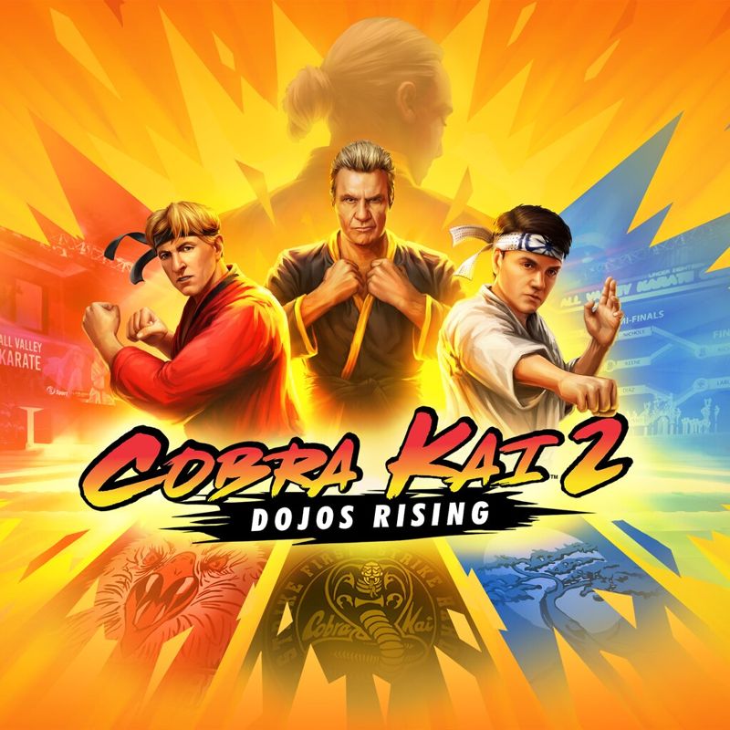 Cobra Kai 2 Dojos Rising box art for Playstation 5